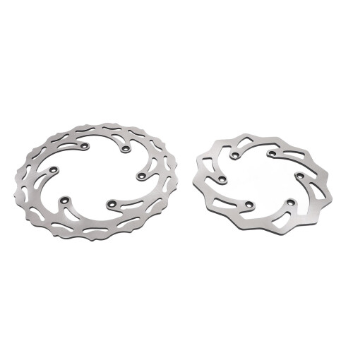 2PCS Front Rear Brake Discs Rotor for 125‑500 XCF
