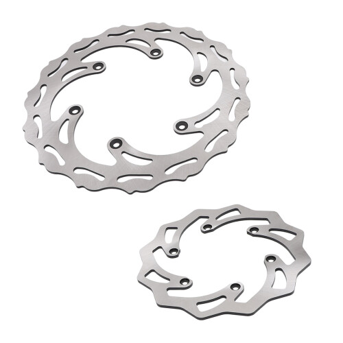 2PCS Front Rear Brake Discs Rotor for 125‑500 XCF 1