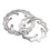 2PCS Front Rear Brake Discs Rotor for 125‑500 XCF 7