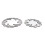 2PCS Front Rear Brake Discs Rotor for 125‑500 XCF 9