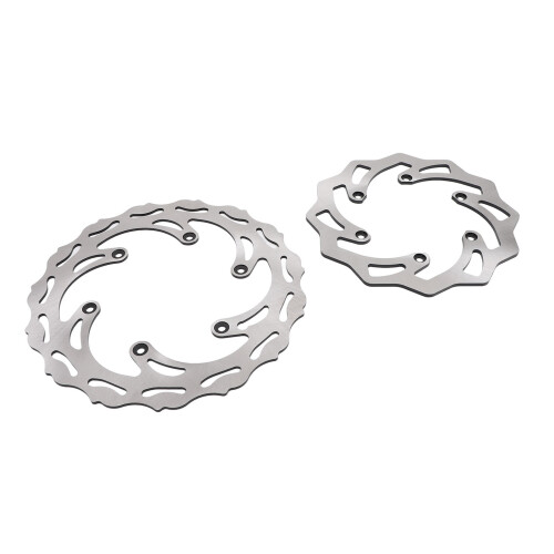 2PCS Front Rear Brake Discs Rotor for 125‑500 XCF 2