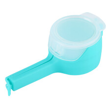 Snack Sealer Clip Blue Portable Food Storage Bag Clips Kitchen Travel Tool