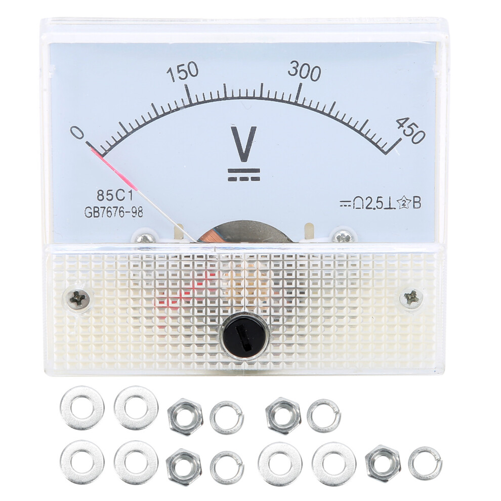 Pointer Dc Voltmeter 0Â450V Voltage Meter Gauge 8320539806617