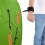 5.5mm 4 Feet Paddle Board Wrist Strap Elastic TPU 11