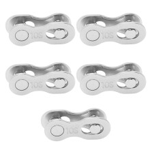 5pairs Bicycle Missing Link Rustproof Steel Quick