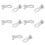 5pairs Bicycle Missing Link Rustproof Steel Quick 3