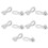 5pairs Bicycle Missing Link Rustproof Steel Quick 4