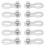 5pairs Bicycle Missing Link Rustproof Steel Quick 9