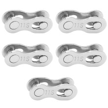 5pairs Bicycle Missing Link Rustproof Steel Quick