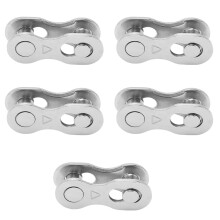 5pairs Bicycle Missing Link Rustproof Steel Quick
