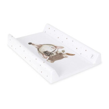 Ceba Baby Colchão de Mudança espesso lavável durável ultra leve - Coelho palhaço, 70x50 cm - Certificado Öko-Tex, Impermeável