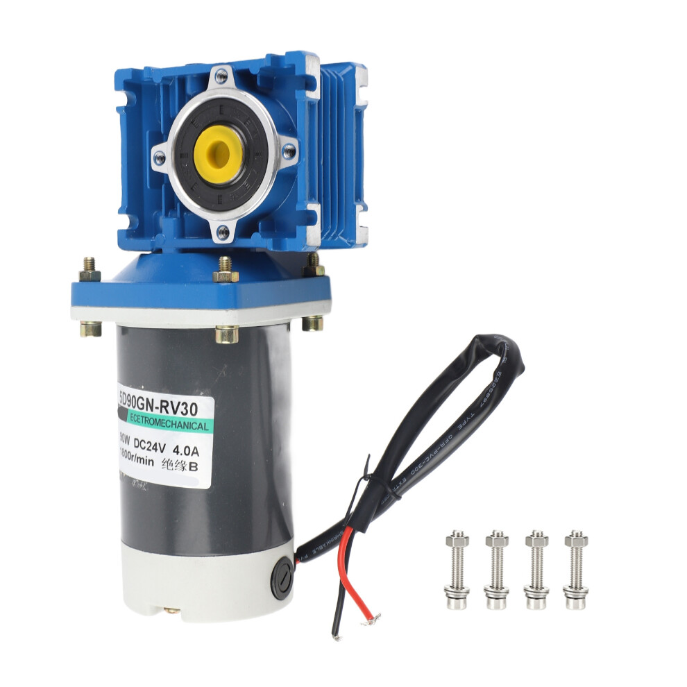 DC24V 90W 5D90GN-RV30 Worm Gear Motor Speed