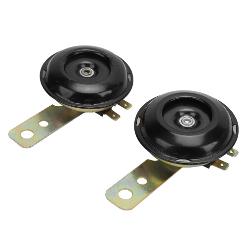 Waterproof Motorcycle Horns 12V 1.5A 105db Round 1