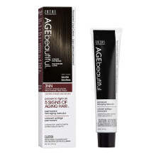 Alder Smuk permanent h?rfarve farvestof Liqui Creme | 100% gr? d?kning | Anti-aging Haircolor | Biotin til tykkere fyldigere h?r | Professionel s