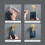 Selbstklebende Duscharmhalterung mit 360 Rotation, einfache Installation 10