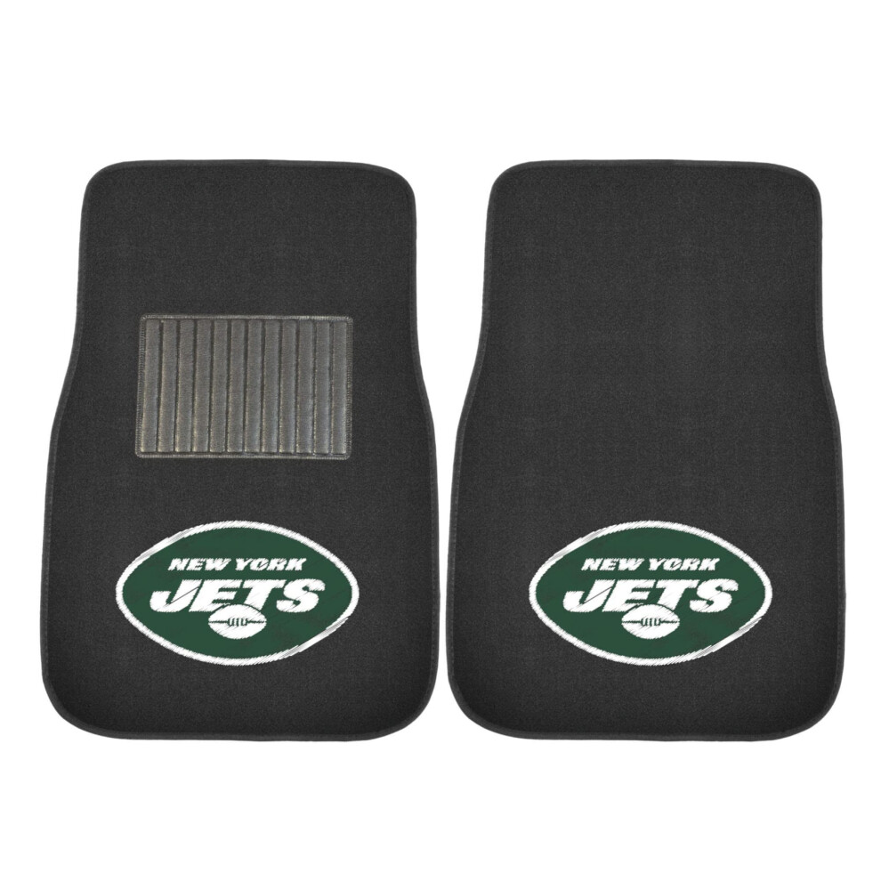 Fanmats 12317 Nfl - New York Jets Utility Mat - 2 Piece 14X17 842989023171