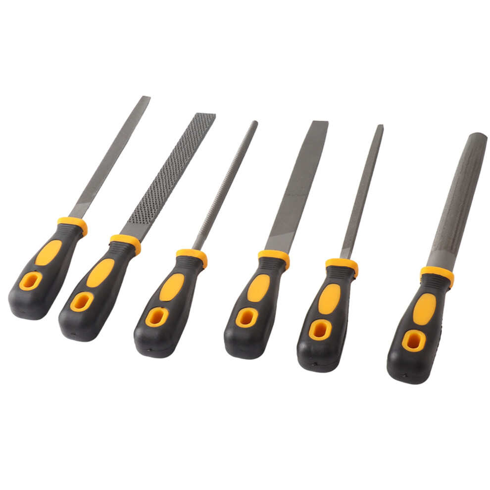 6pcs 8 Inch Wood File Rasp Set High Carbon Steel