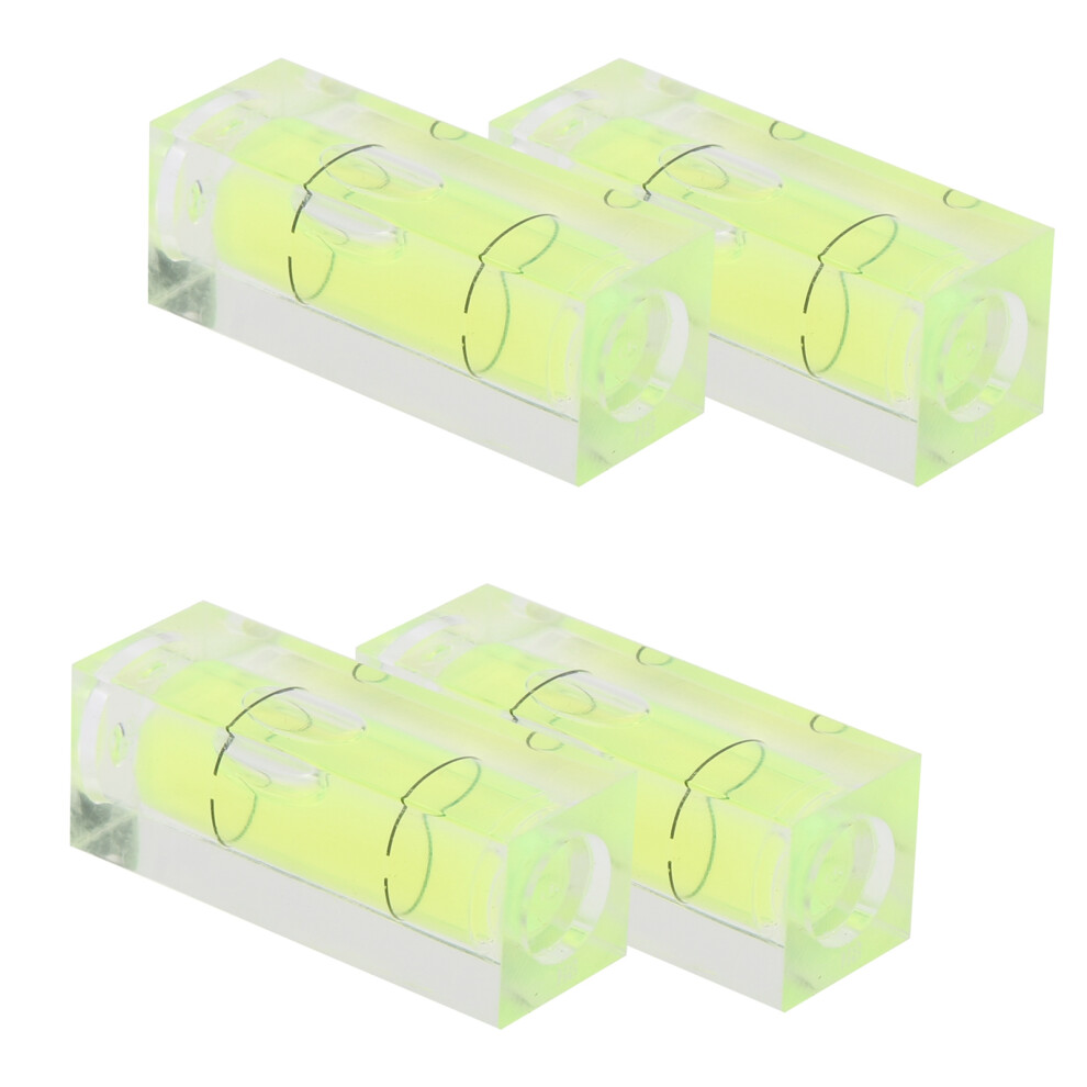 4pcs Small Spirit Level Square Bubble Level