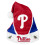 FOCO Philadelphia Phillies 2014 Colorblock kerstmuts 1