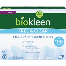 Biokleen Laundry Detergent Lakan - Frg- och Doftfri Hypoallergen Enzymatic Cleaner Flckborttagningsmedel Bio Active Formula Ingen plastkanna Op