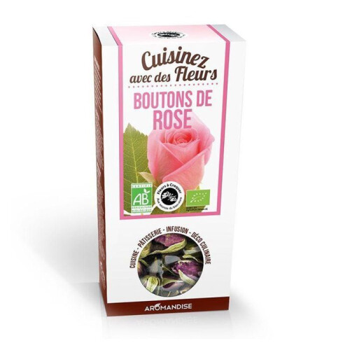 Eßbare Bio-Blüten Rosetten 90 g 1