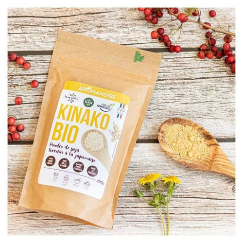 Poudre de soja torréfié Kinako 200 g 2