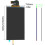 5.5" 720x1280 TFT Display Panel for Nuclear Radiation Devices with Full Viewing Angle and High Resolution 2