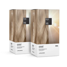 IGK Permanent Color Kit (2er-Pack) SURF CLUB  Helles khles Blond 9NA | Einfache Anwendung + Strkung + Glanz | Vegan + Tierversuchsfrei + Ammoniakf