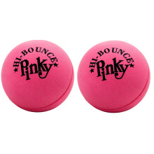 JA-RU Hi-Bounce Pinky Labda (2 db) - Strapabíró gumi ugráló labdák gyerekeknek, stresszoldó játék, beltéri/kültéri parti ajándékok