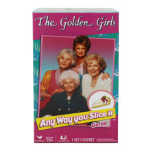 Spin Master Games The Golden Girls Any Way You Slice It Retro Trivia Card Game Multicolor One Size