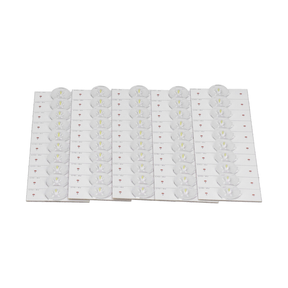 50Pcs Smd Lamp Bead With Optical Lens Fliter Light