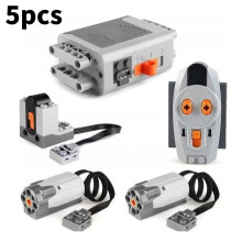 Bausteine mit Motormodul und Lithium Batterie für Kinder und Sammler