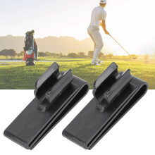 Golf Bag Putter Clip Holder – Robuster schwarzer Griffhalteklammer zum Schutz des Schlägers