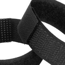 10 Stück Geräuschfreie Halsbänder für Haustier-Hähne Anti-Haken Verhinderung von Schreien Schwarz