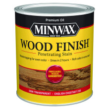 Minwax 1 qt 70044 Englisches Kastanienholz-Finish, lbasierter Holzbeize, Quart