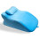 (Blue) 2Pcs Set Ergonomic Memory Foam Intimate Positioning Pillow for Couples with Mini Support Cushion 1