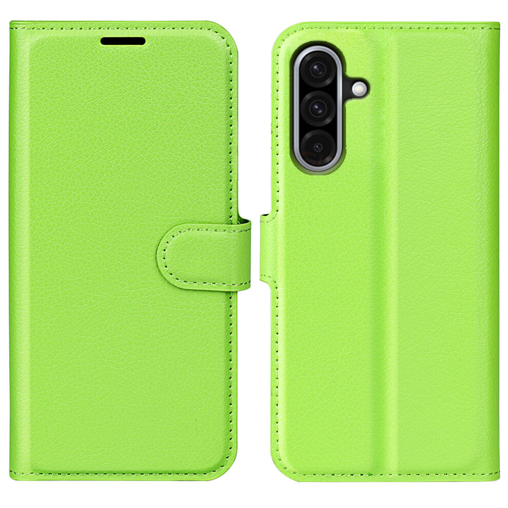 (Green) For Samsung Galaxy A36 5G A56 5G Case Litchi Texture Shockproof Leather Wallet Phone Cover Green 6914282991496