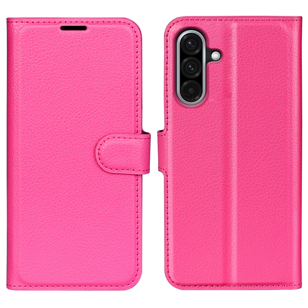 (Rose) For Samsung Galaxy A36 5G A56 5G Case Litchi Texture Shockproof Leather Wallet Phone Cover 6914287476240