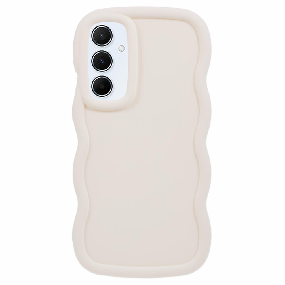 (White) Xl Series For Samsung Galaxy A54 5G Case Soft Tpu Protective Phone Cover Wave Frame Shape White 6914287670525