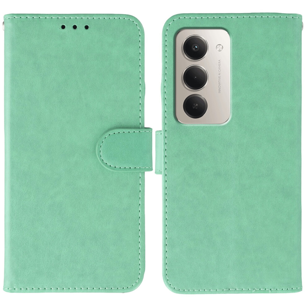 (Green) For Xiaomi Redmi 15 5G (Global) (169Mm) Poco M7 4G (169Mm) Case Pu Leather Flip Wallet Phone Cover With Strap Green 6914287443761