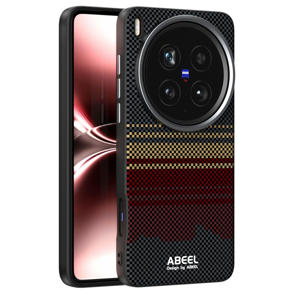 (Sunrise) Abeel For Vivo X200 Ultra 5G Case Compatible With Magsafe Ultra Slim Pc Tpu Phone Back Cover 6914280641928