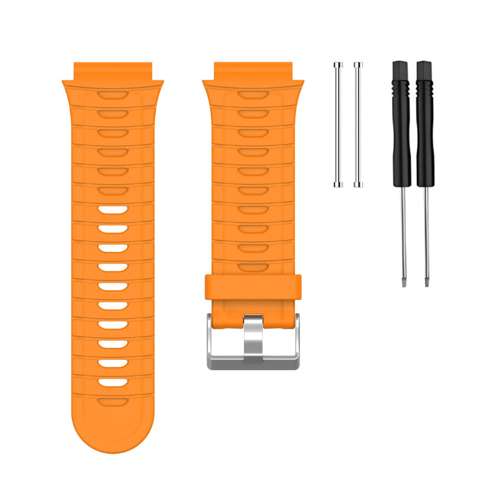 (Yellow) For Garmin Forerunner 920Xt Watch Strap Silicone Band With Spring Bar And Screwdriver Yellow 6914281784624