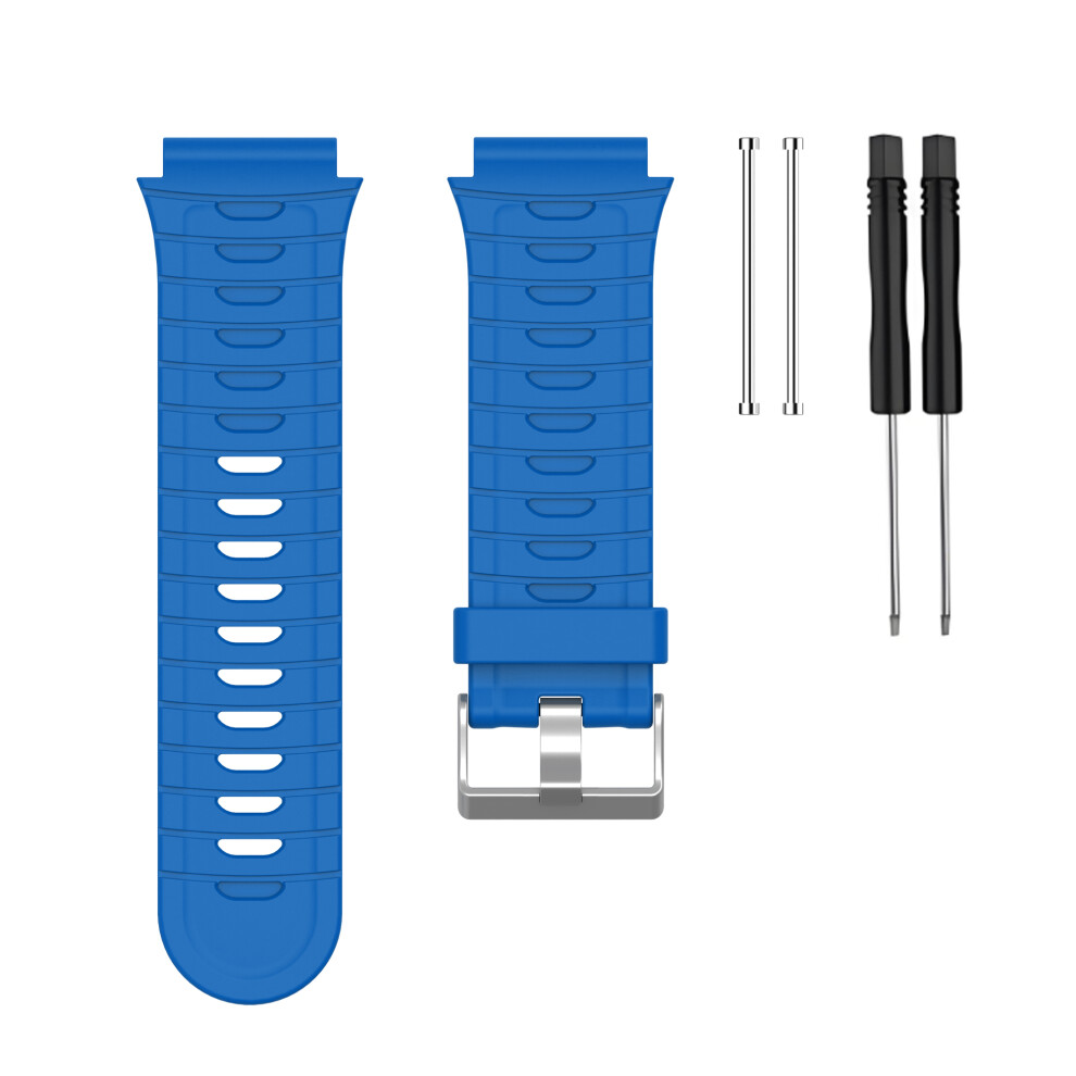 (Sky ) For Garmin Forerunner 920Xt Watch Strap Silicone Band With Spring Bar And Screwdriver Blue 6914284753825