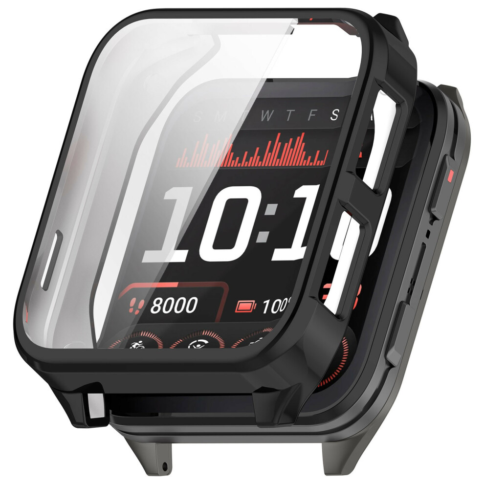 (Electroplating ) For Garmin Venu X1 Watch Case Full Protection Scratch Resistant Tpu Cover Black 6914285916519