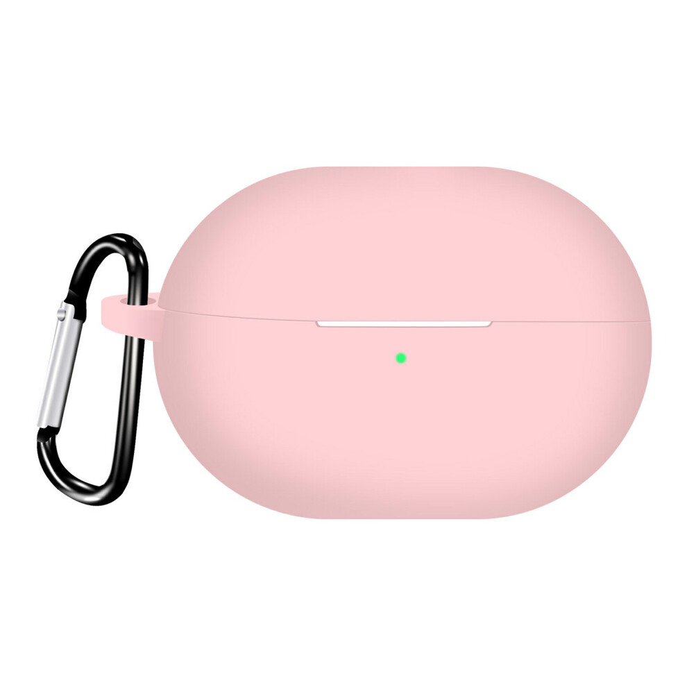 (Pink) For Huawei Freebuds Pro 4 Protective Case Bluetooth-Compatible Earbuds Silicone Cover With Hook Pink 6914289490985
