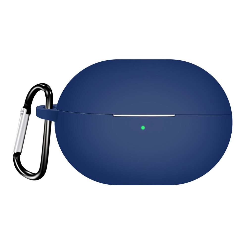 ( Blue) For Huawei Freebuds Pro 4 Protective Case Bluetooth-Compatible Earbuds Silicone Cover With Hook Dark/Blue 6914284346164