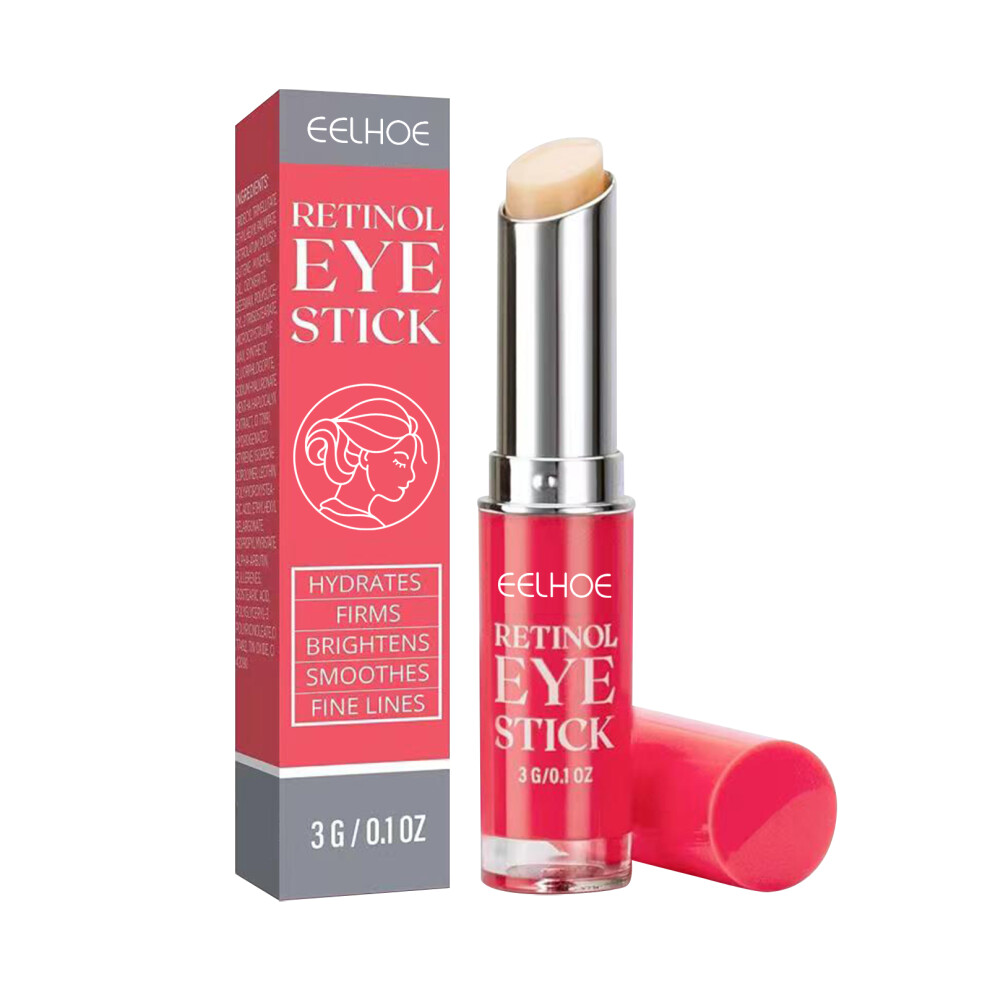 Cream/Dark Eelhoe Retinol Eye Stick 3G Anti Aging Eye Treatment For Circle Reducer Moisturizing Eye Care