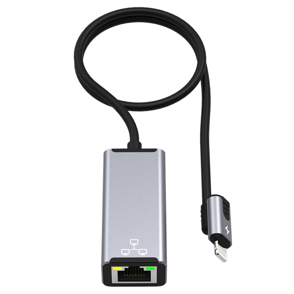 10 100Mbps Lightning To Rj45 Ethernet Network Adapter Lan Convertor Cable Pd 20W Charging Cord For Iphone Ipad 6914282840473