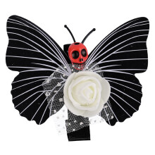 Halloween Skull Butterfly Hair Clips Cosplay Party Hairpins Hair Accessories Duckbill Hair Pins