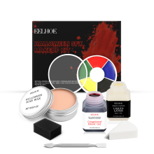 EELHOE Halloween SFX Makeup Kit Face Body Paint Halloween Special Effects Makeup Set